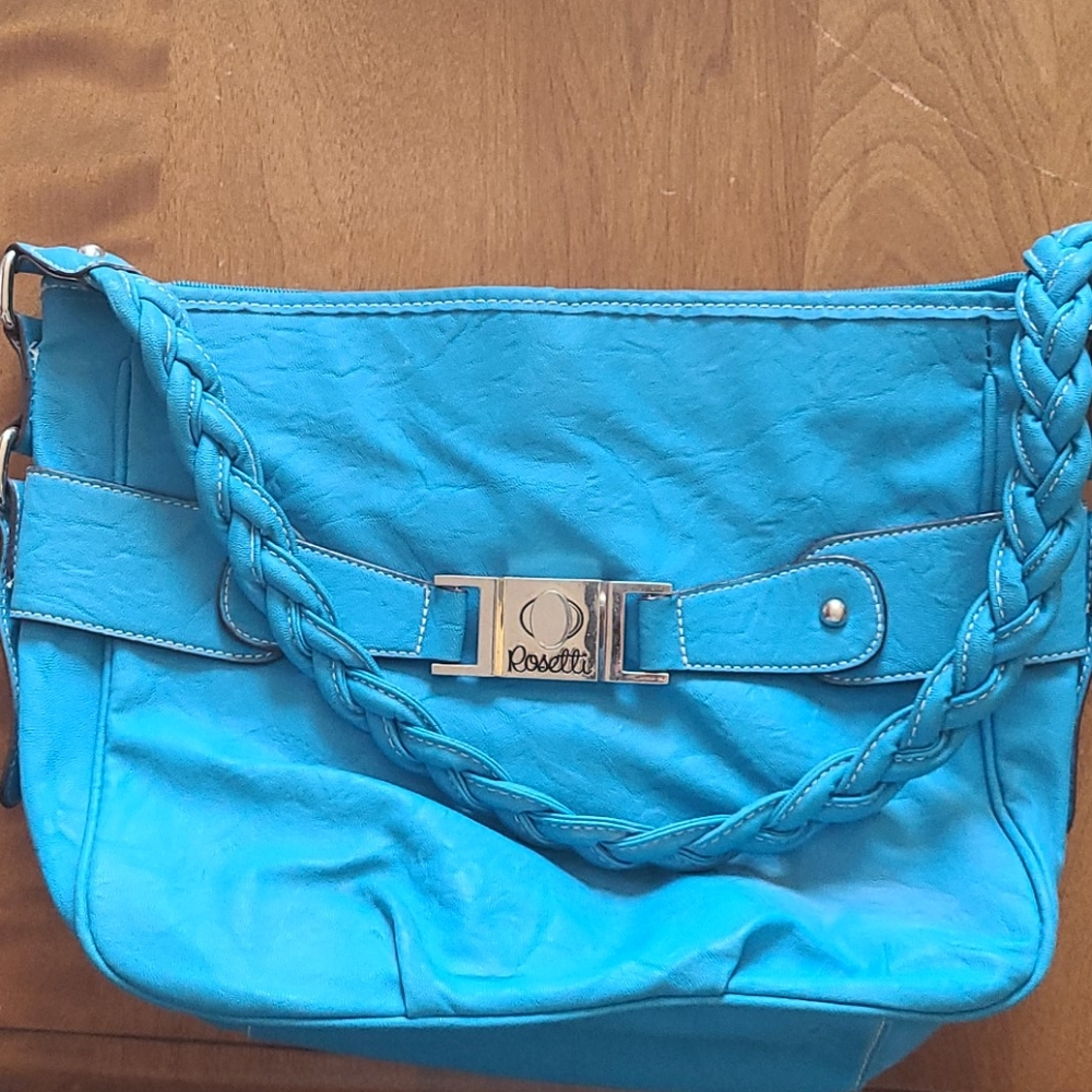 Rosetti Blue shoulder purse.